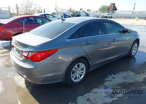 2013 Hyundai Sonata Gls из США, поврежденный, VIN 5NPEB4AC3DH547806